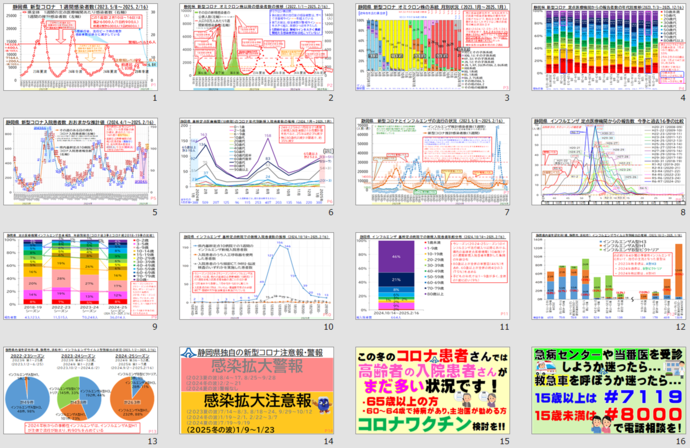 新型コロナウイルス感染症流行状況サムネイル