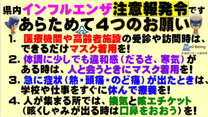 インフルエンザお願い1