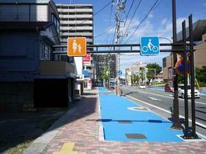 写真：自転車道