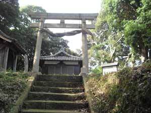 写真：井成神社（井成山頂）