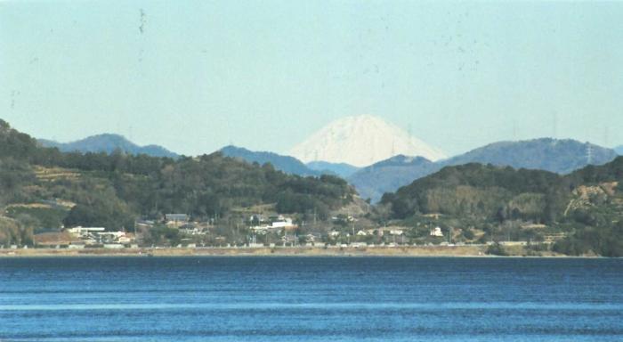 写真：浜名湖大崎半島、弘法岩（浜名湖周遊自転車道・奥浜名湖自然歩道）