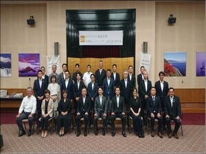 写真：SDGsパートナー認定式