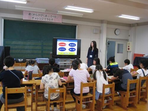 写真：出前講座の様子