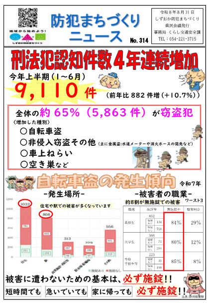 防犯まちづくりニュースNo.314-1