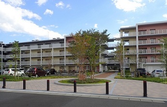 写真：県営住宅東部団地