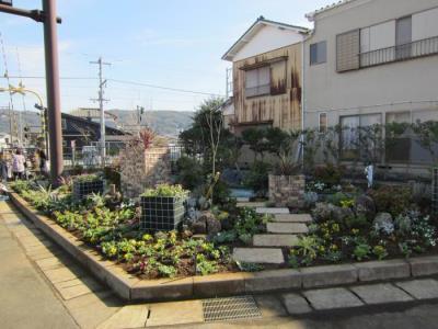 写真：伊豆の国市おもてなし花壇全景