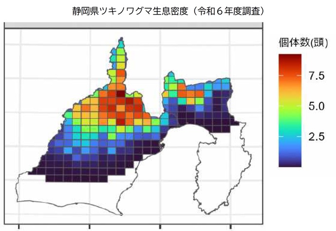 生息密度(令和6年度調査)