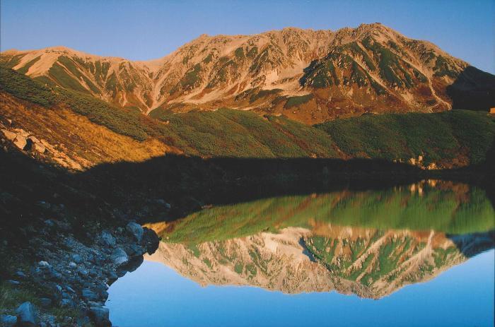 写真：立山富士