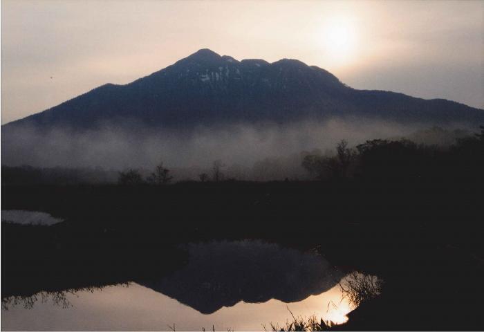 写真：尾瀬の東富士