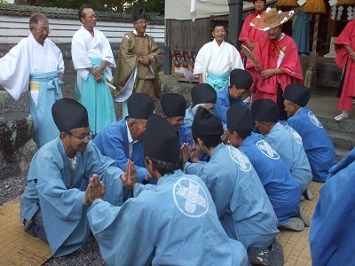 写真：女河八幡宮例大祭神事