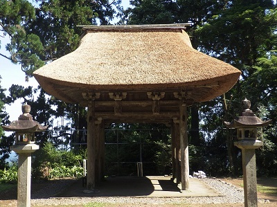 写真：智満寺中門