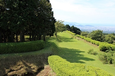 写真：山中城跡