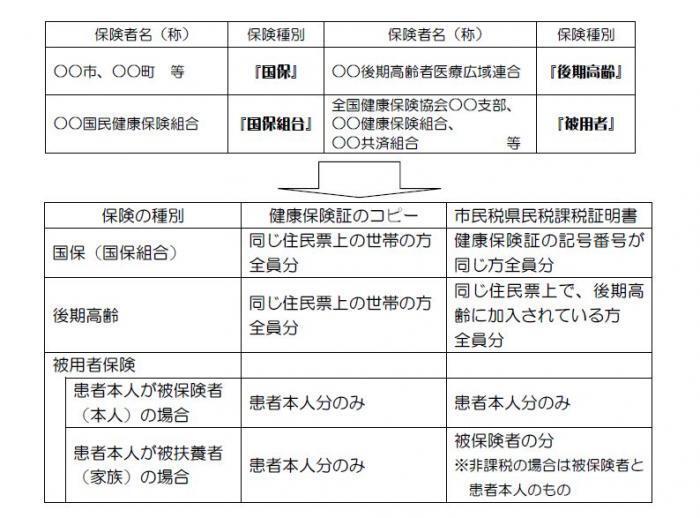 図：提出の範囲