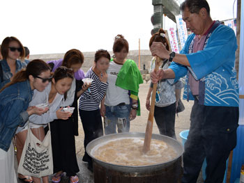 写真：ところてん祭り