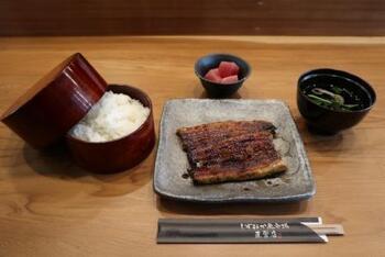 写真：うなぎの定食