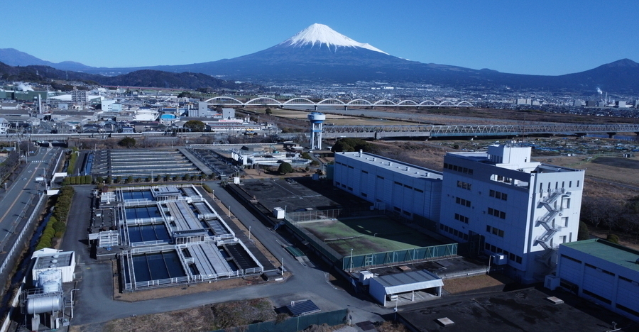 富士川浄水場の写真