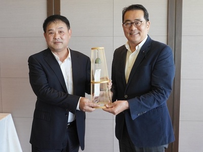 浙江省訪問団表敬訪問