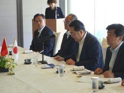 浙江省訪問団表敬訪問