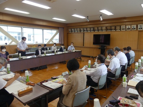 写真：合同懇談会の様子