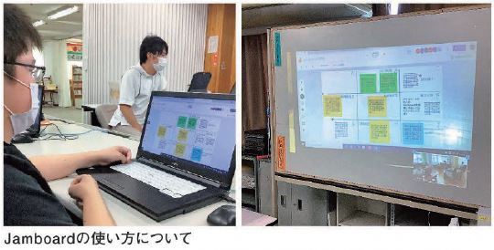 写真：Jamboardの使い方について