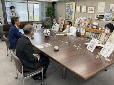 写真：エスパルス表敬訪問の様子2