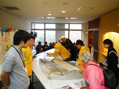 写真：2日目の展示室の様子