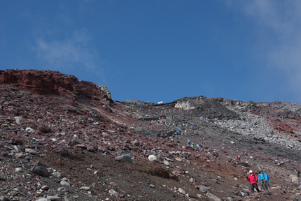 写真：大宮・村山口登山道の様子