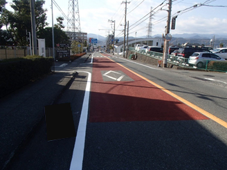 画像：道路の様子その1