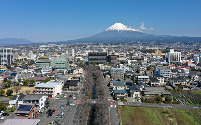 画像：一級河川小潤井川 河川改修事業