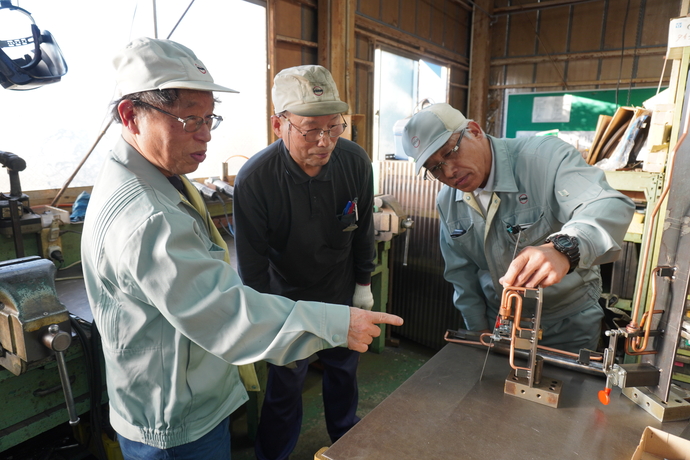 写真：井上機工株式会社の様子