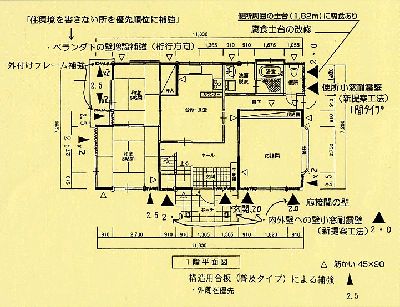 写真：1階平面図