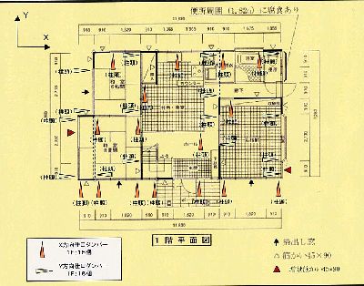 写真：1階平面図