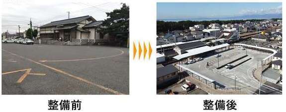 写真：原駅駅前広場