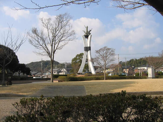 写真：浜名川親水公園とその周辺の風景写真