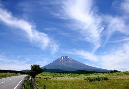 写真：裾野市ロードレースコース