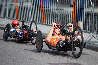 写真：パラリンピック自転車ロード4