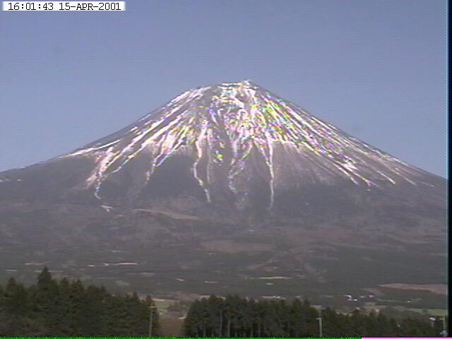 写真：富士宮から望む富士山