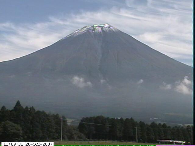 写真：富士宮から望む富士山