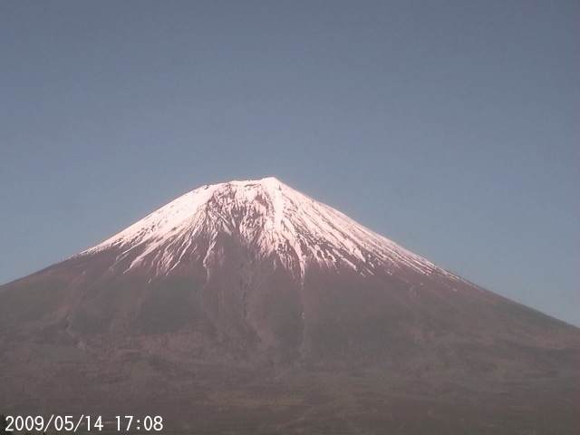 写真：富士宮から望む富士山