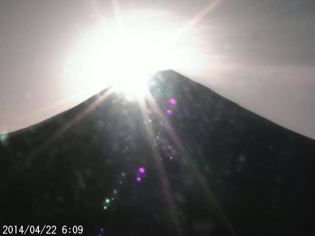 写真：富士宮から望む富士山