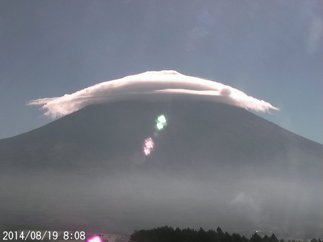 写真：富士宮から望む富士山