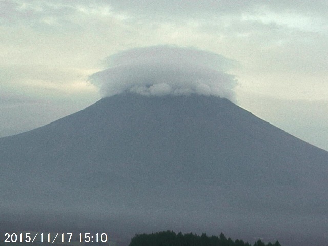 写真：富士宮から望む富士山