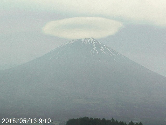 写真：富士宮から望む富士山