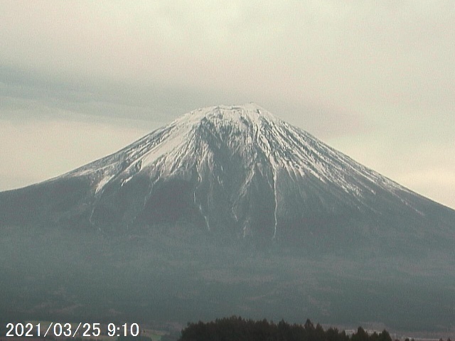 写真：富士宮から望む富士山