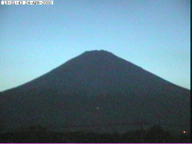 写真：御殿場から望む富士山