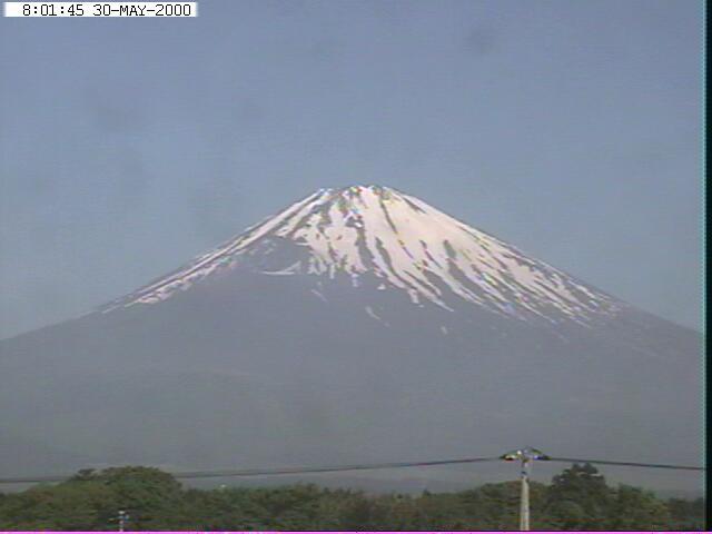 写真：御殿場から望む富士山