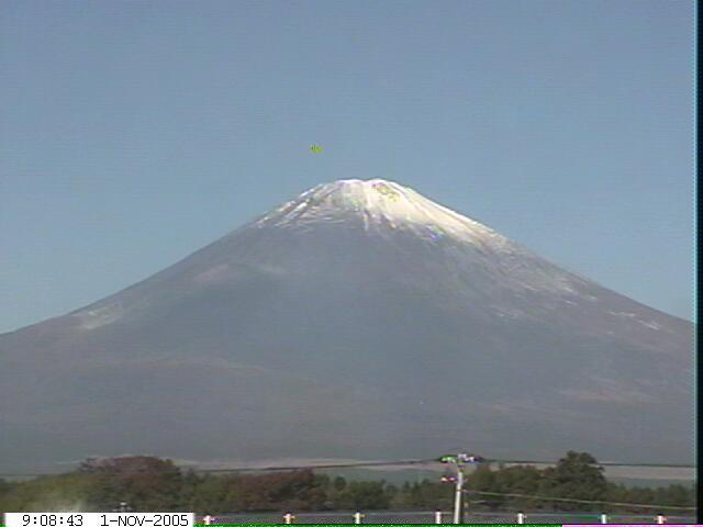 写真：御殿場から望む富士山