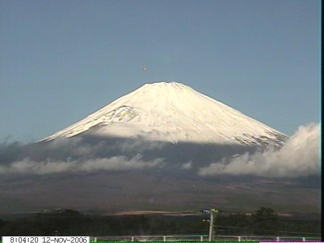 写真：御殿場から望む富士山