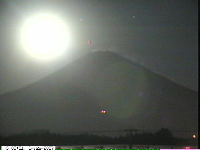 写真：御殿場から望む富士山