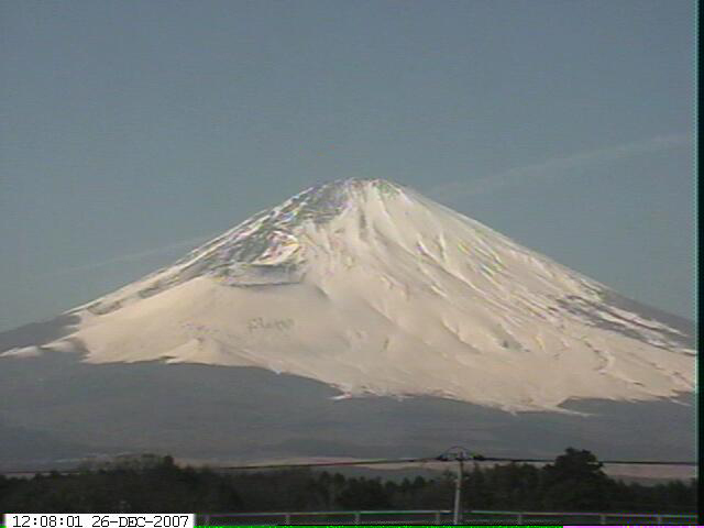 写真：御殿場から望む富士山